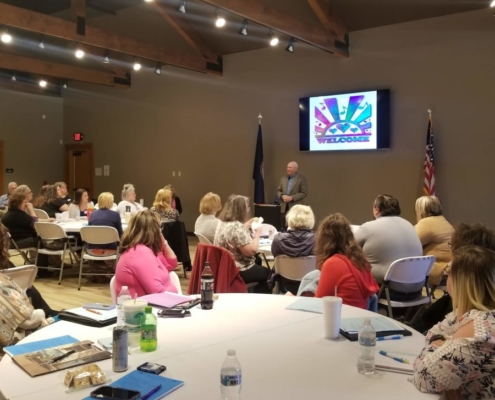 Bob at MEOC Conference